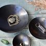 6th Anniversary Gift Set Of Three Iron Pressed Bowls, thumbnail 1 of 10