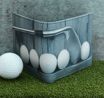 Golf Leather Wallet, 2 of 5