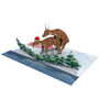 F*Cking Deer! Funny Christmas Card With Cheeky 3D Pop Ups, thumbnail 8 of 9