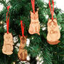Personalised Cat Breed Wooden Christmas Decoration, thumbnail 6 of 10