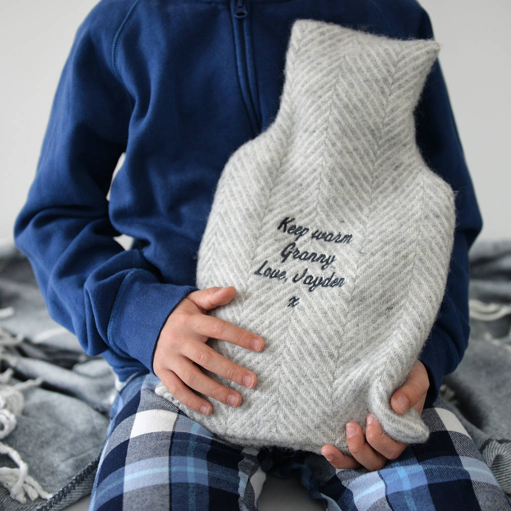Personalised Hot Water Bottle By Cherry Pete