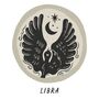 Libra Zodiac Coin Pendant Necklace, thumbnail 4 of 5