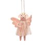 Pink Princess Fairy Mouse Hanging Decoration, thumbnail 3 of 3