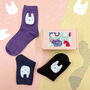 Personalised Miffy Bunny Three Pairs Of Socks In A Box, thumbnail 1 of 6