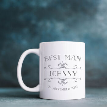 Best Man Personalised Mug, 3 of 5