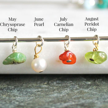 Birthstone Mantra Necklace, 7 of 9