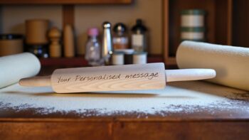 Personalised Baking Gift – Rolling Pin Or Spatula, 3 of 9