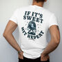 If It's Sweet, Hit Repeat, Music Unisex Graphic T Shirt, thumbnail 3 of 11