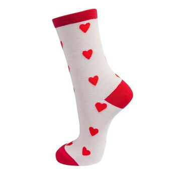 Women's Valentine's Day Bamboo Socks Gift Set, 4 of 5