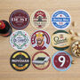 West Ham Beer Mats 1st Edition X9, thumbnail 1 of 7