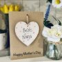 Personalised Mother's Day Nana Wooden Keepsake Card, thumbnail 1 of 2