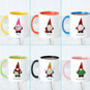 Personalised Winter Gonks Christmas Mug, thumbnail 3 of 8