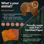 Brown Bear A4 Journal With Strap, Bookmark And Pen Holder, thumbnail 7 of 7