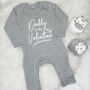 Daddy Is My Valentine Babygrow, thumbnail 8 of 10