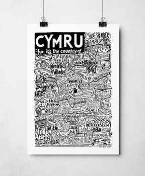 Cymru Landmarks Print, 4 of 10