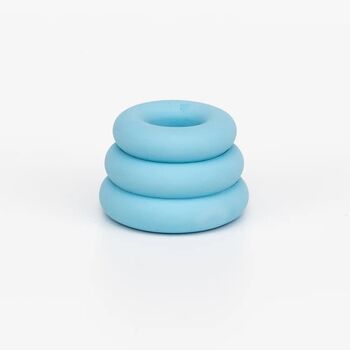 Triple O Candleholder: Electric Blue, 2 of 4