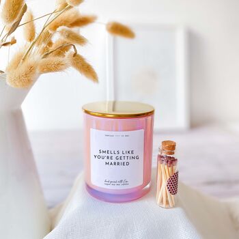 You're Getting Married Scented Candle – Engagement Gift, 9 of 10