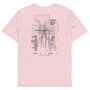 Tokyo Coffee Scene Organic Cotton Embroidered T Shirt, thumbnail 5 of 12