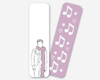 Harry Styles Grammys Drawing Bookmark, 3 of 3