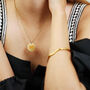 Butterfly Hand Enamelled Pendant Necklace, thumbnail 3 of 10