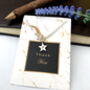 Personalised Thank You Teacher Initial Star Bracelet, thumbnail 2 of 10