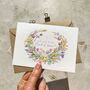 Spring Flowers Will You Be My Bridesmaid Card, thumbnail 2 of 6