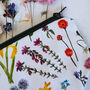 Wildflowers Watercolour Cosmetic Bag, thumbnail 2 of 6