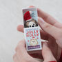 Sending You A Jolly Holly Hedgehug In A Matchbox, thumbnail 2 of 7