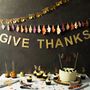 Give Thanks Thanksgiving Banner, thumbnail 3 of 5