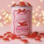 Personalised Jelly Hearts Retro Sweets Tin Valentine's Gift, thumbnail 1 of 4