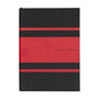 Personalised Hugo Boss Gear Lined Notebook – Red A5, thumbnail 2 of 6