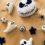 Spooky Felt Halloween Ghost Garland, thumbnail 2 of 5