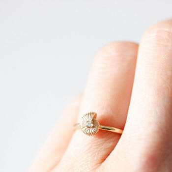 Ammonite Diamond Ring, 2 of 8