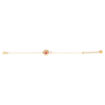 Pink Flower Fine Bracelet, 2 of 3