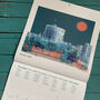 London Illustrated Locations 2024 Calendar, thumbnail 10 of 12