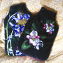 Apple Blossom Velvet Hot Water Bottle Luxury Spring Mother's Day Gift, thumbnail 5 of 5