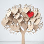Wishing Tree Large Wooden Guest Book, thumbnail 3 of 7
