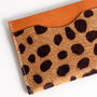 Colour Block Patterned Leather Card Holder, thumbnail 8 of 11