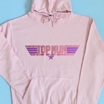 Personalised 'Top Mum' Mothers Day Hoodie, 4 of 8