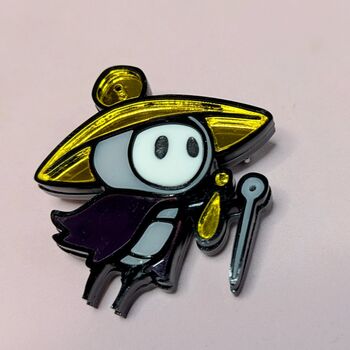 Hollow Knight Silksong Brooch Sherma Hornet Videogames, 5 of 7