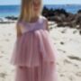 Mia In Dusty Rose ~ Party Or Flower Girl Dress, thumbnail 2 of 7