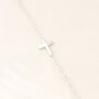 Sideways Cross Necklace, thumbnail 5 of 8