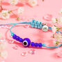 Evil Eye Intuition Bracelet On Seeded Card, thumbnail 5 of 6