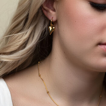 Christmas Necklace And Earrings Set With Personalised Bag, Waterproof, Hypoallergenic Jewellery, 2 of 8