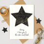 Personalised Space And Stars Birthday Card, thumbnail 2 of 4