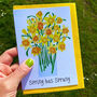 'Spring Has Sprung' Card, thumbnail 2 of 4