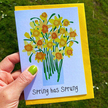 'Spring Has Sprung' Card, 2 of 4