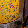 Marigold Vintage Silk Sari Lampshade, thumbnail 3 of 3