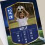 Personalised Football Birthday Card, thumbnail 1 of 6