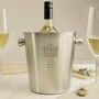 Personalised New Home Stainless Steel Ice Bucket, thumbnail 5 of 6